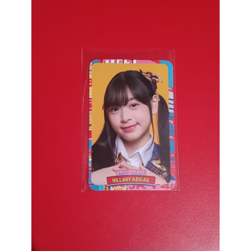 Photocard Lily JKT48, sister reunion official