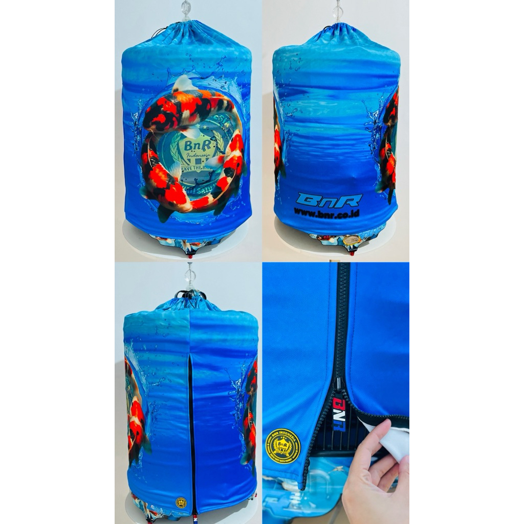 KRODONG BNR MURAI NO.2 MOTIF BLUE KOI