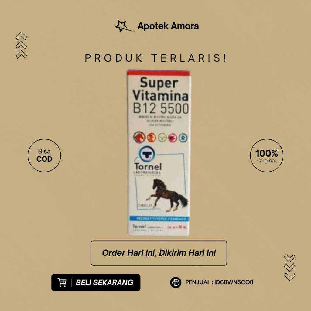 Super vitamina B12 5500, supervitamina, super vitamina, supervitamina kuda,  supervitamina B12 5500 