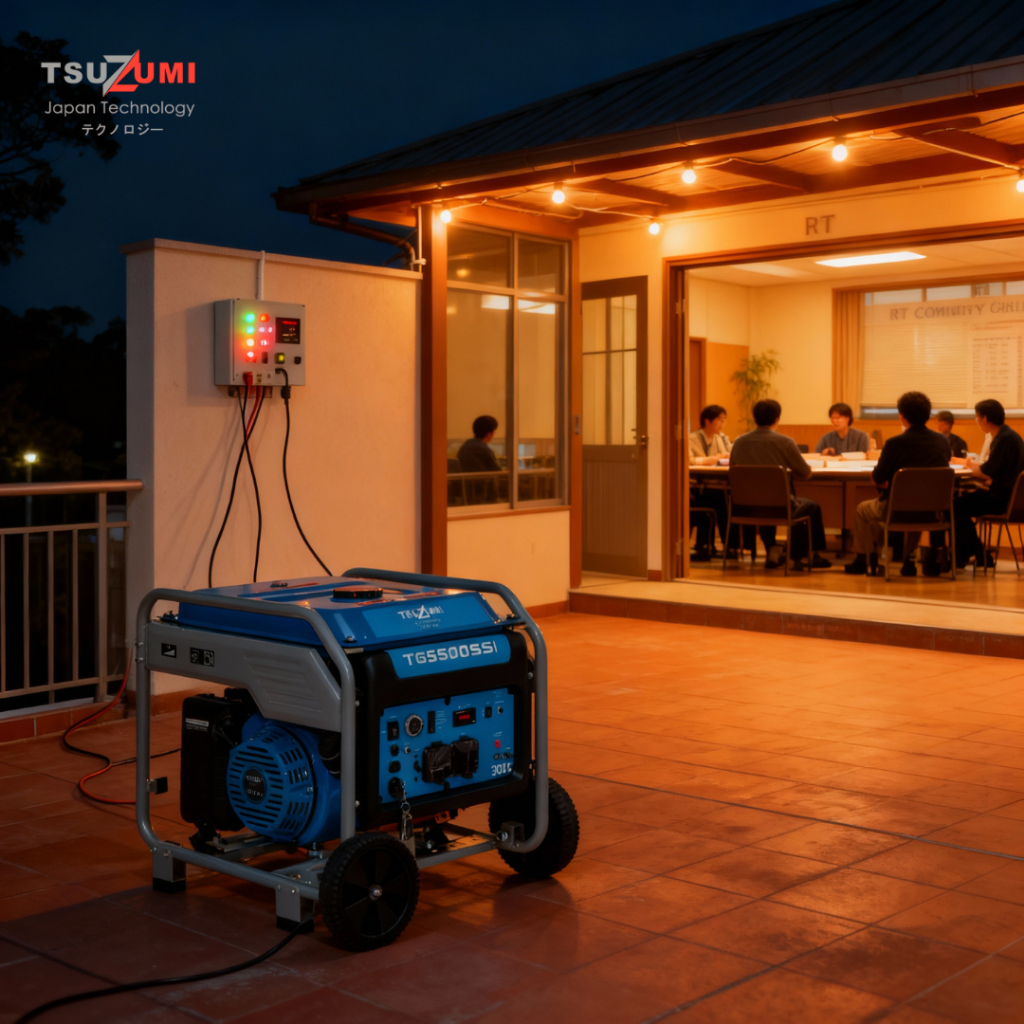 Genset 5000 Watt Semi Silent TG 5500SSI Japan Technology / Genset Bensin 5000 Watt