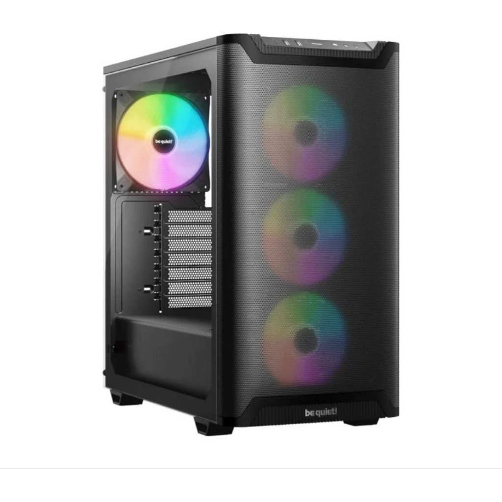 be quiet Pure Base 501 LX Mid-Tower ATX Case | High Airflow | 4 Preinstalled Light Wings LX PWM Fans