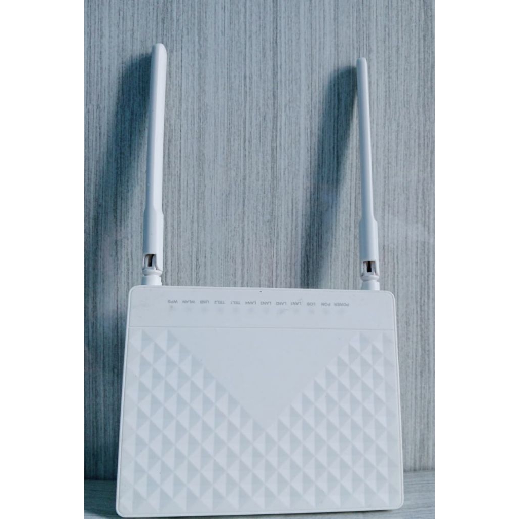 Router WiFi Bekas ZTE ZN2845HGC XPON Dual Antena – Sinyal Kuat Stabil 2.4GHz | Bisa Repeater / Acces