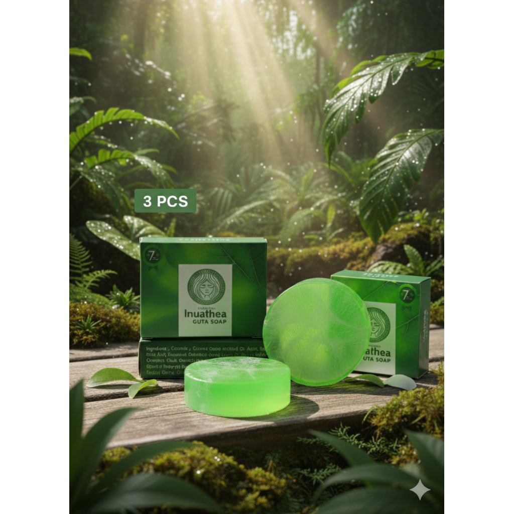 sabun leafea soap isi 3pcs ori bpom mencerahkan kulit