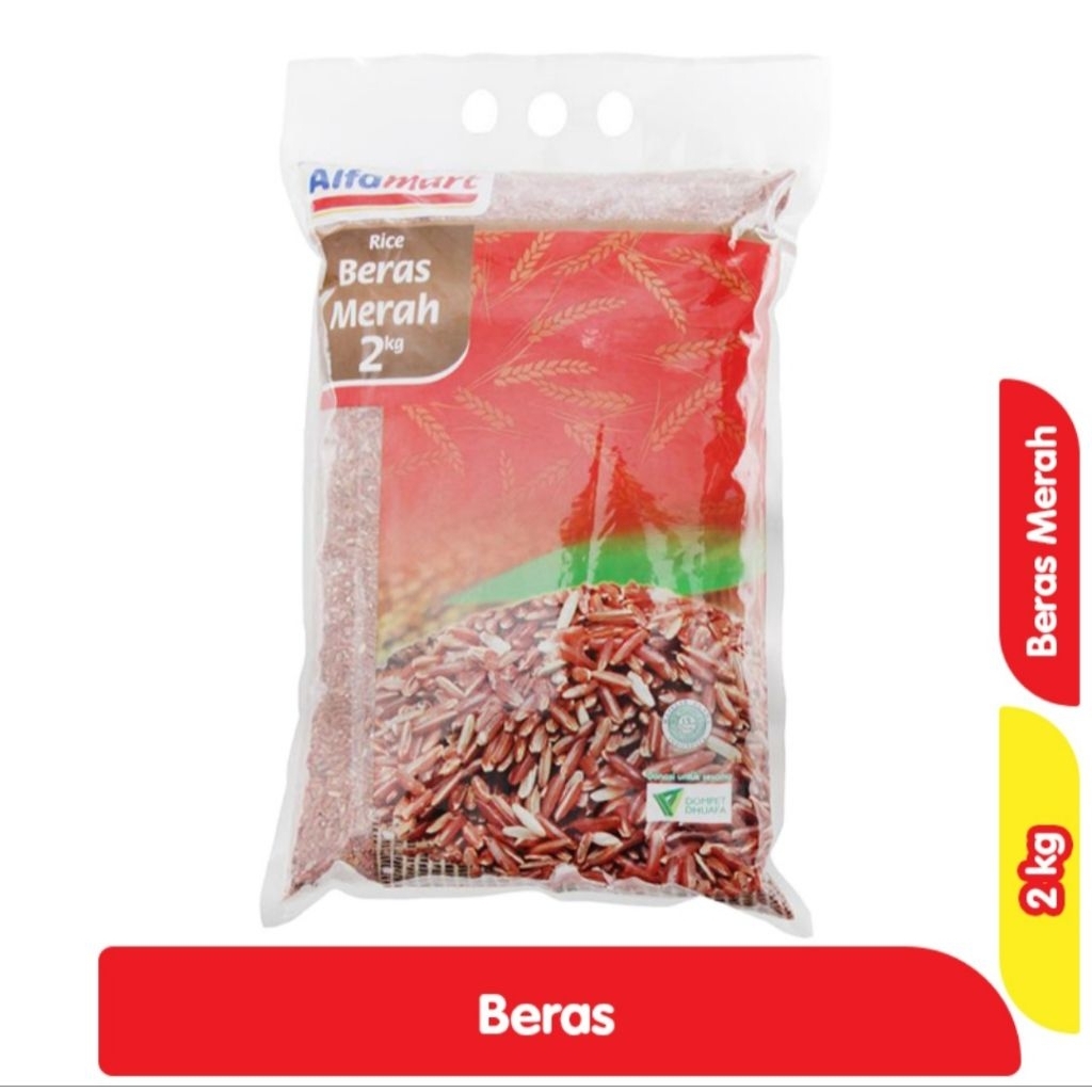 Alfamart Beras Merah 2kg