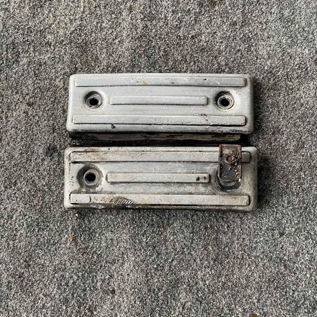 Peredam blok buring mesin kanan kiri yamaha RXZ RZR original second