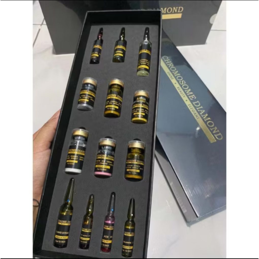 CHROMOSOME DIAMOND ORIGINAL WHITENING CROMOSOME KROMOSOM DIAMOND ORIGINAL