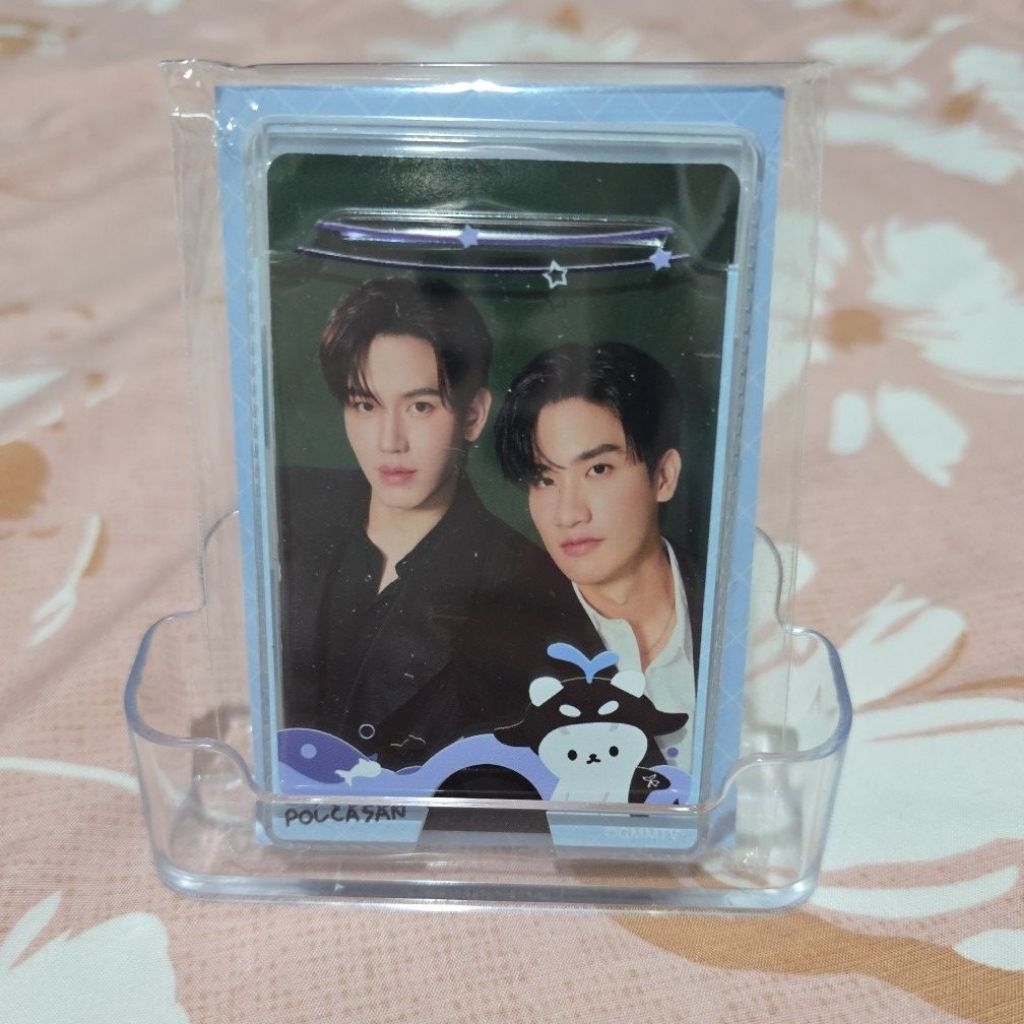 THAI - GMMTV TAYNEW MAGSAFE CARD HOLDER WITH PHOTOCARD POLCASAN SANSAN YAISAN SEALED