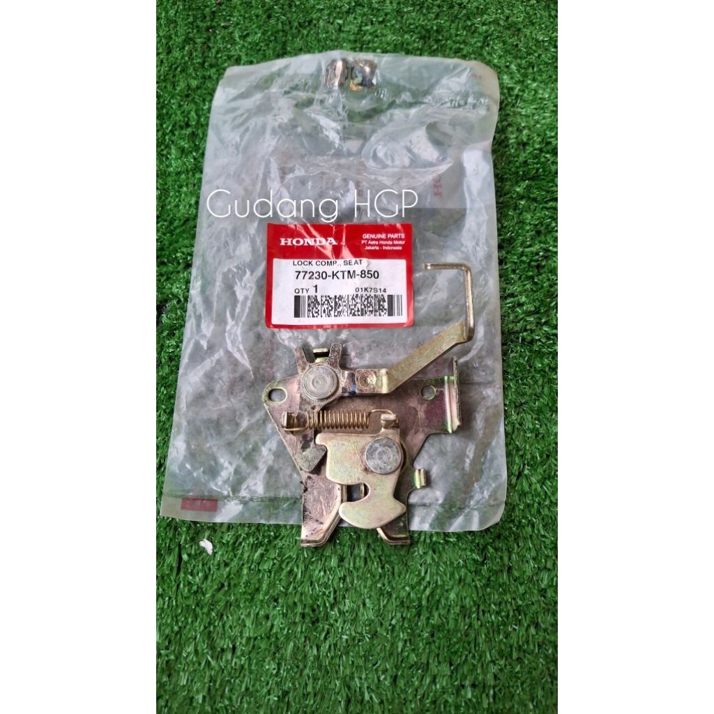 Seat Lock Comp Supra X 125 Old Batman 77230-KTM-850 Ori Honda Genuine Parts