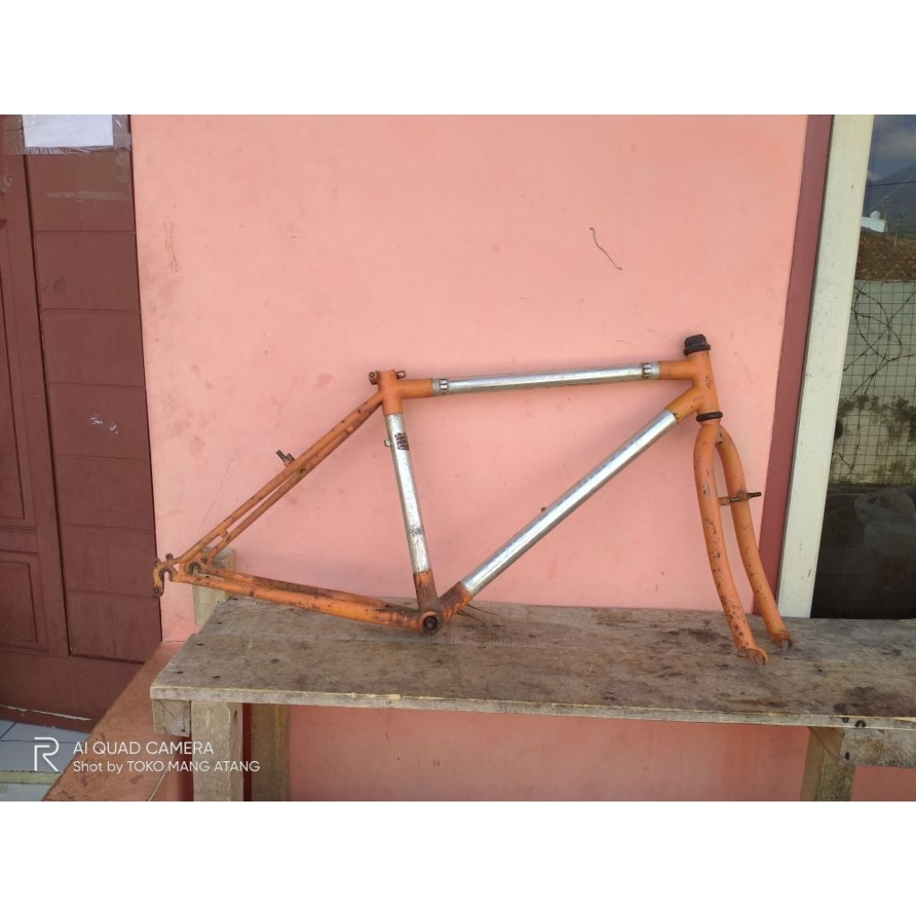 Frame Sepeda MTB 26 TOKAI CHROMOLY Size 17" DO VERTI Langka Kalcer bahan Commuter bike