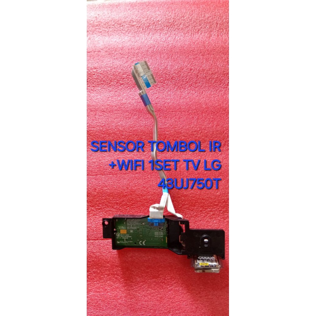 SENSOR TOMBOL IR +WIFI 1SET TV LG 43UJ750T  - 43UJ750T ORIGINAL