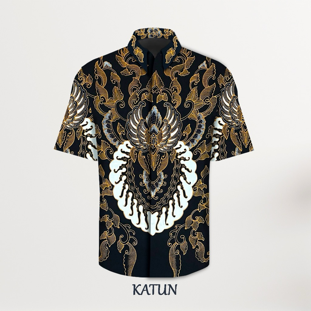 Hem Kain Batik Tulis  - Pola Kemeja Batik Pria Lengan Pendek
