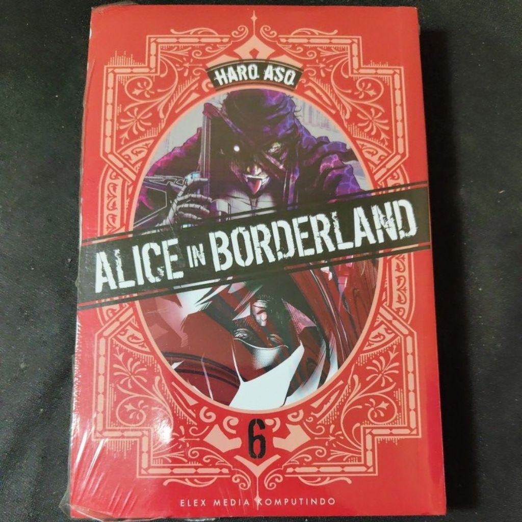 Komik Alice in Borderland 6 (edisi baru/segel)