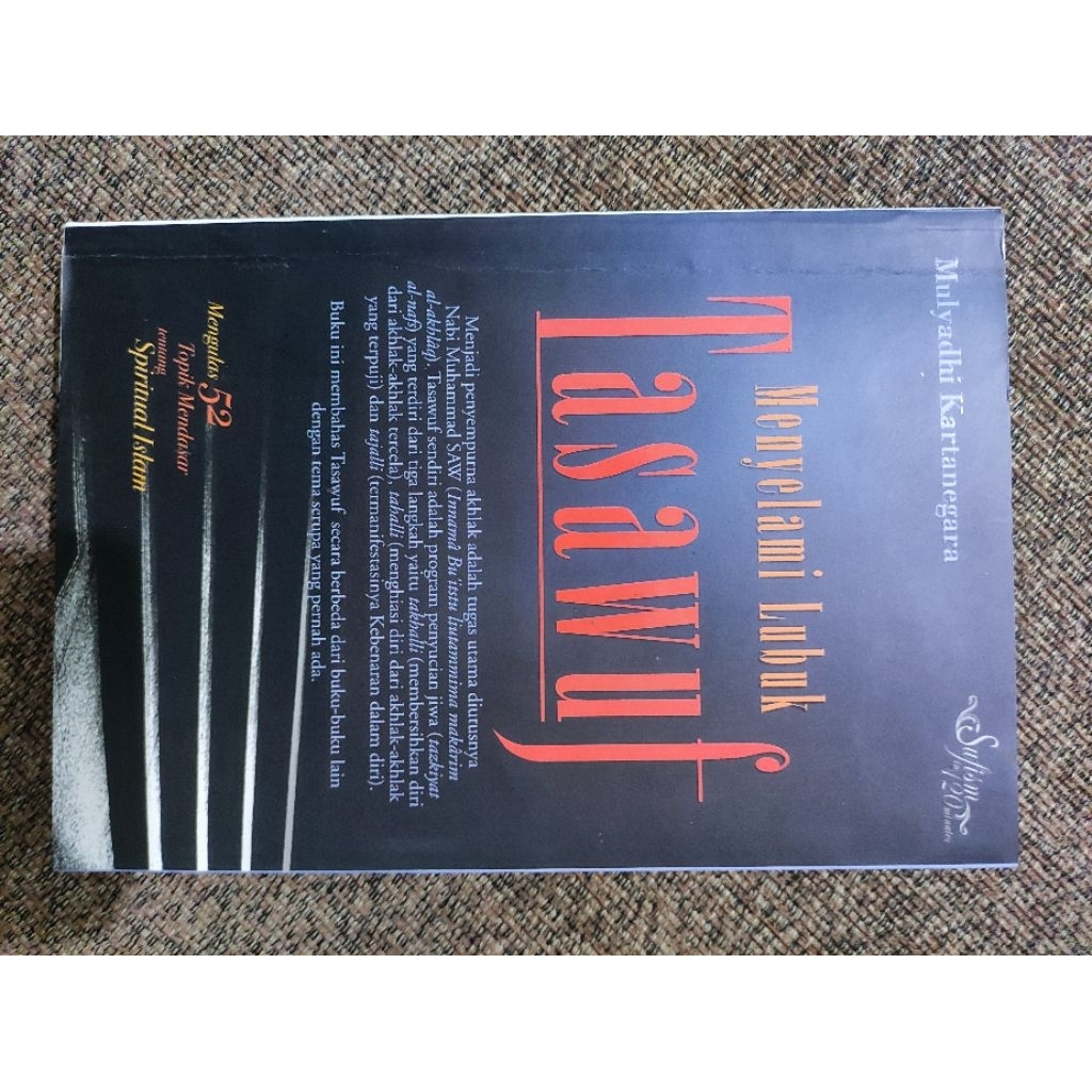 Buku Menyelami Lubuk Tasawuf