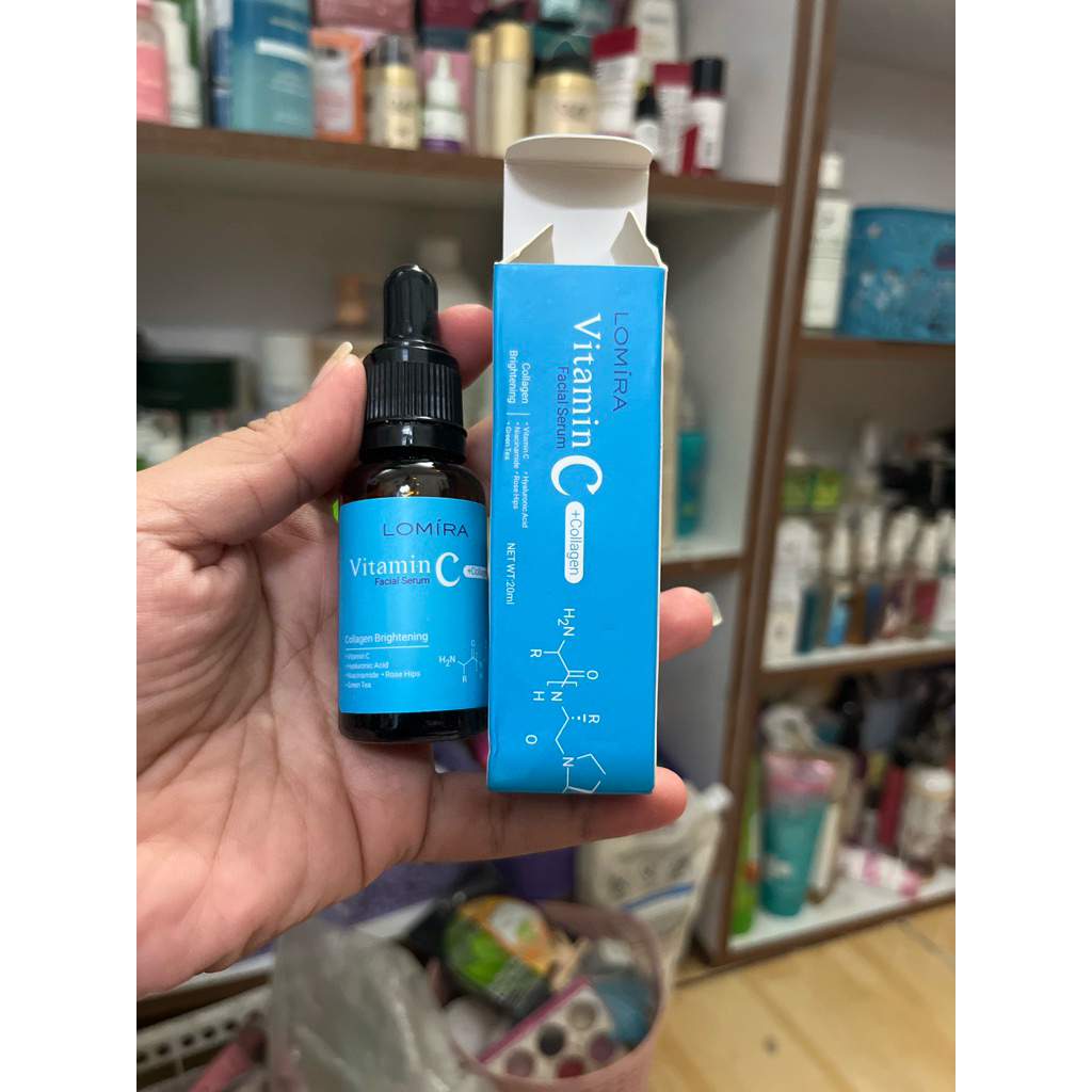 Lomira Serum Wajah Vitamin C + Collagen 60gr