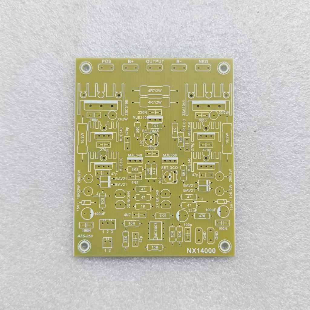 PCB Driver Power Amplifier NX14000 Fiber Builtup By Habib