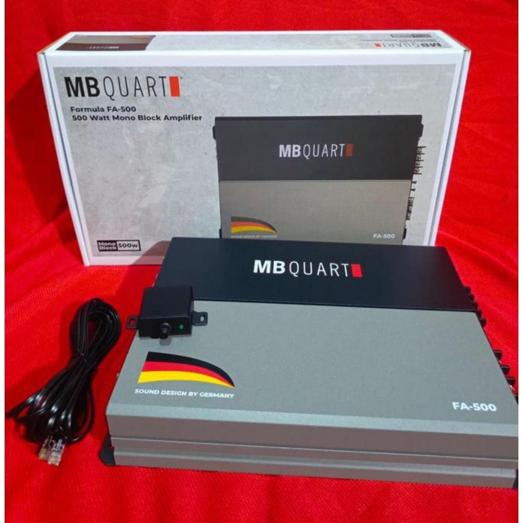 Power amplifier monoblock Monoblock MB QUART Formula FA 500.1 - Monoblock MB QUART / Ya Car Audio Mo