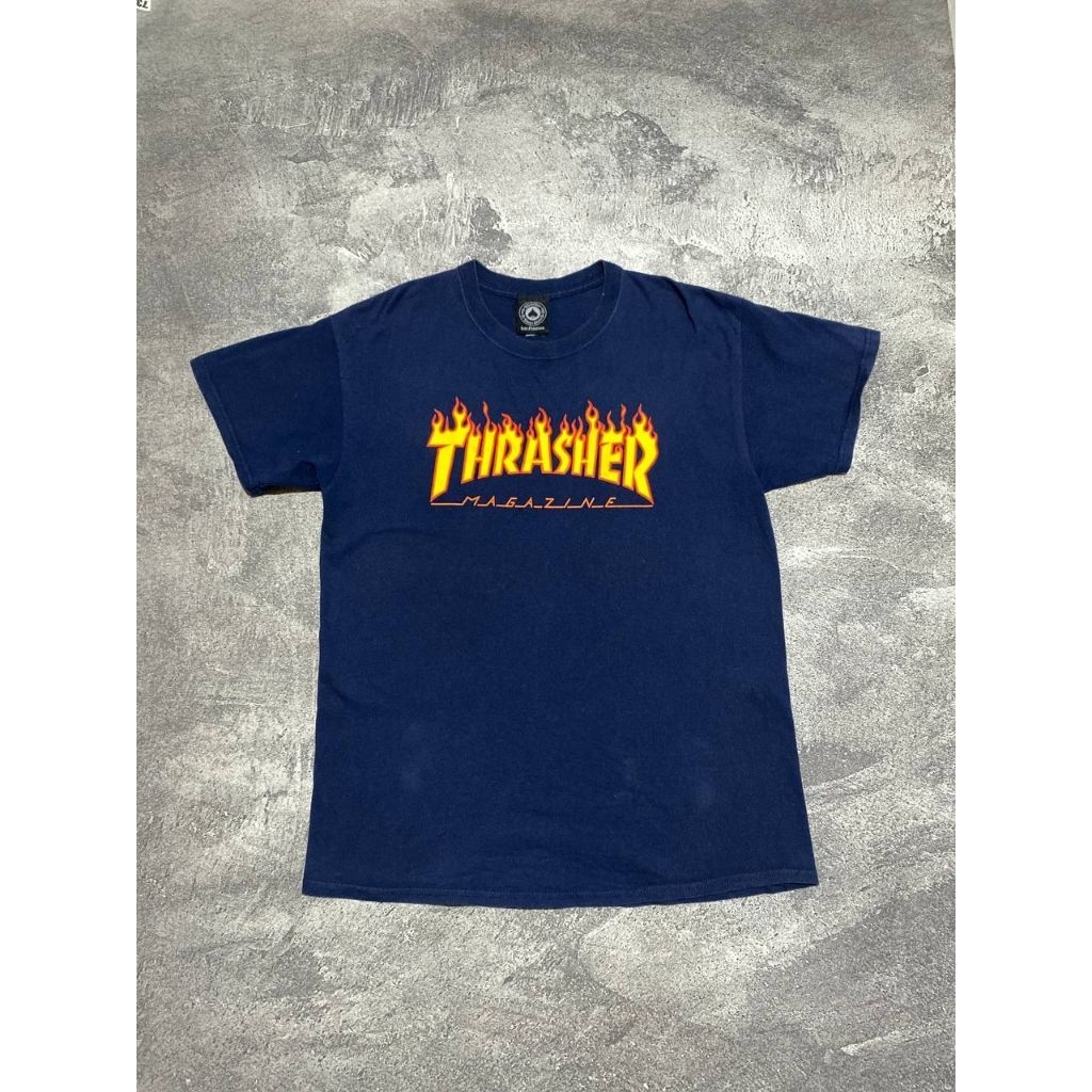 Kaos dari thrasher flame second