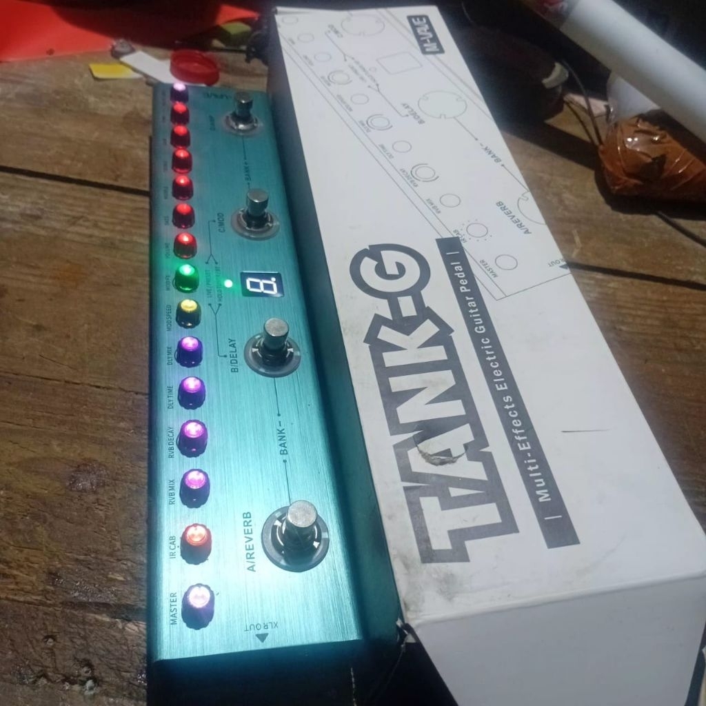 efek gitar Mvave - tank G, minus