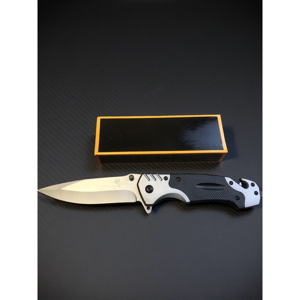 Pisau Lipat Knifezer Outdoor Portable Knife Survival -440 C