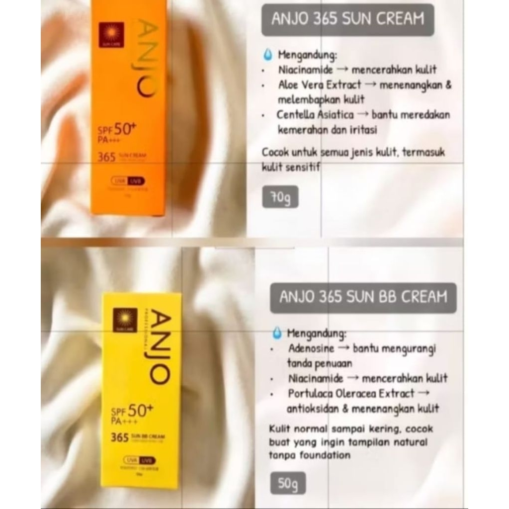 ANJO 365 CREAM SPF 50 PA+++