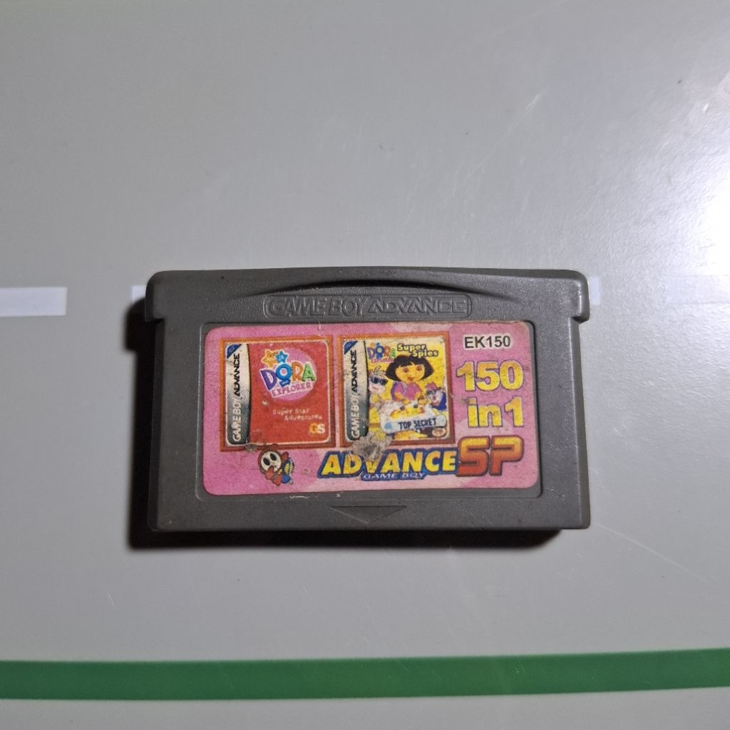 Kaset Gameboy Advance 150 In 1 Dora Explorer Second