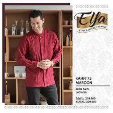 ETHICA KOKO DEWASA KAHFI 75 WARNA MAROON
