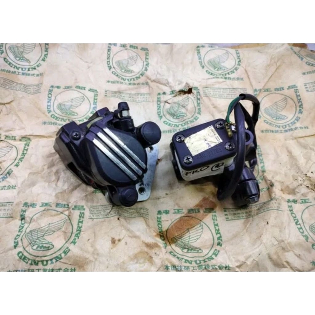 Master rem depan set kaliper Honda GL Pro platina GL max platina original