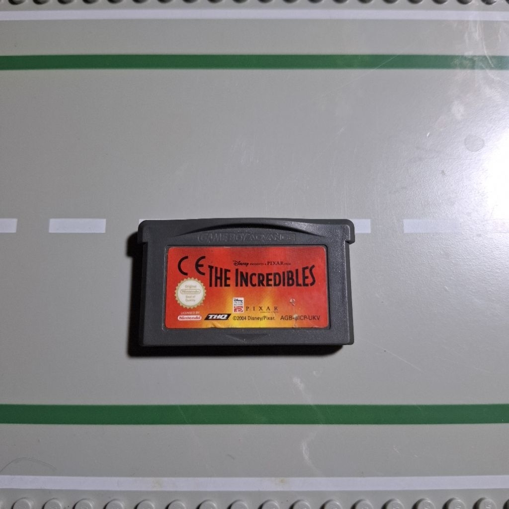 Kaset Gameboy Advance The Incredibles Original Second