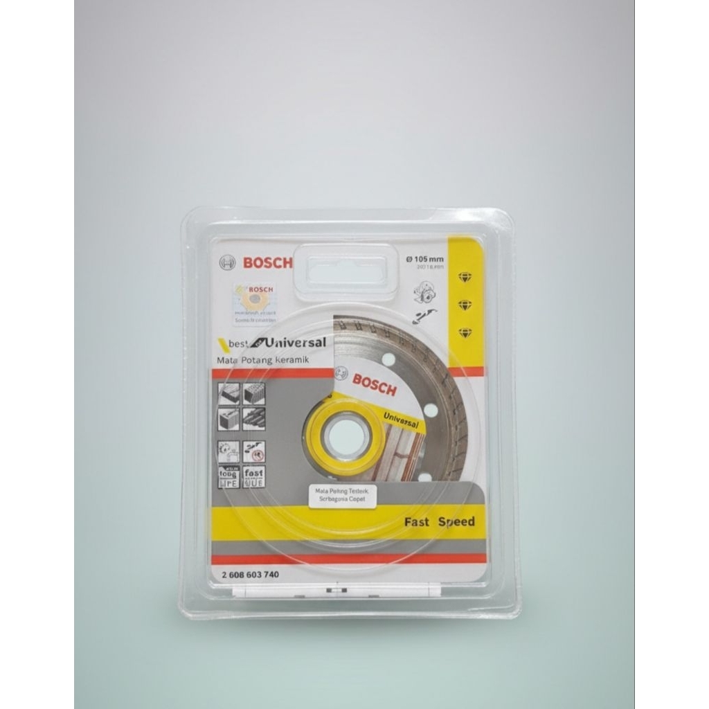 Mata Gerinda Keramik Bosch / Bosch Mata Potong Keramik / Bosch Mata Potong Keramik Universal 105 mm 