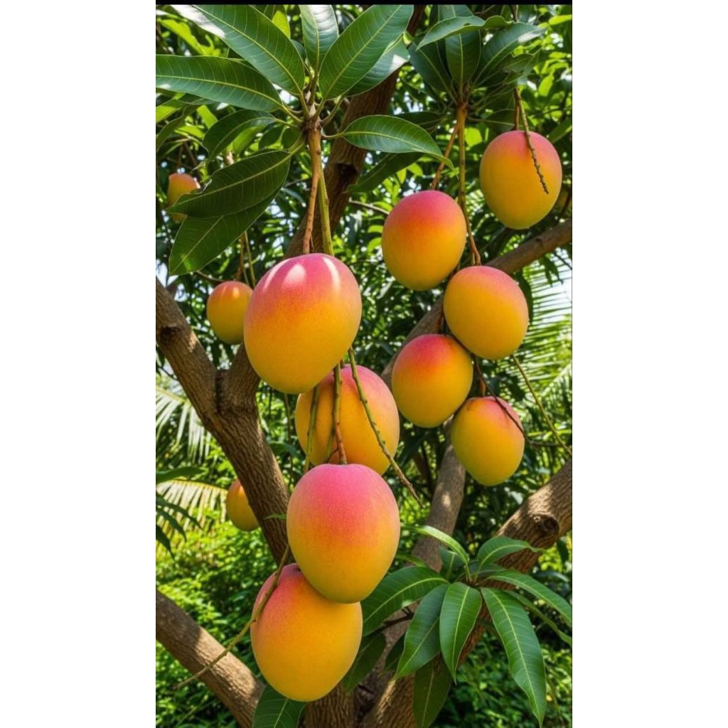 Bibit Mangga Unggulan Gedong Gincu Cirebon Original Rasa Buah Manis Harum Segar Berdaging Buah Tebal