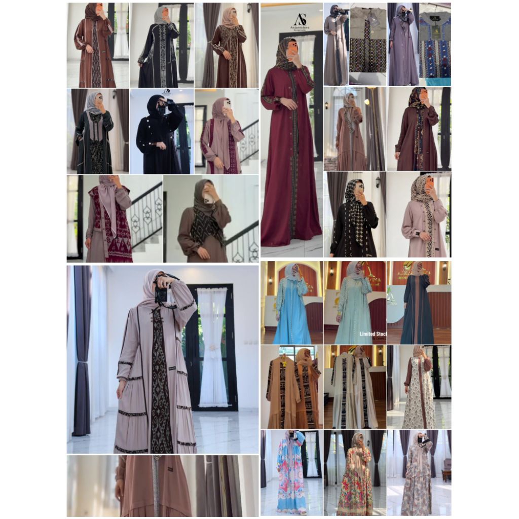 (((READY)))/NEW DRESS ETNIK ORIGINAL BY ANJANI/DRESS LABELLA/KAFTAN DELUNA ANJANI STORE TERBARU
