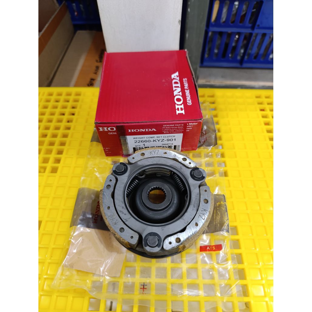 Kampas Ganda Assy Supra X 125 Helm In / Blade 125 FI / Supra X 125 New FI KYZ