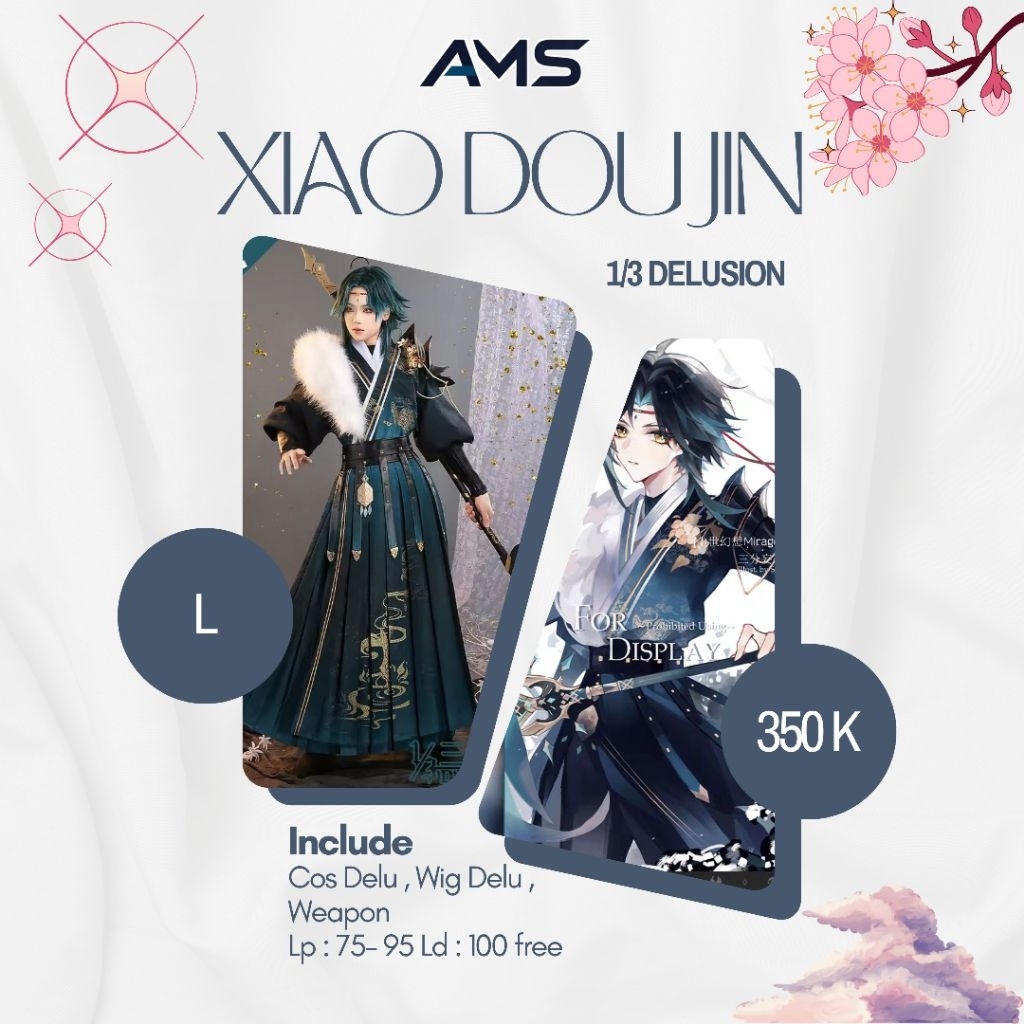 Rental Costum Xiao Hanfu 1/3 Delusion Size L