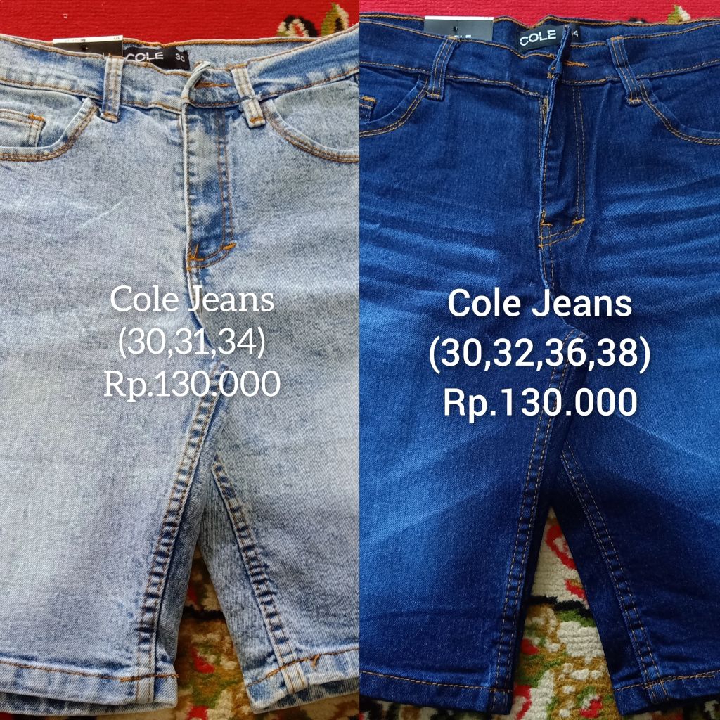 Celana Pendek Cole Soft Jeans OriginaL