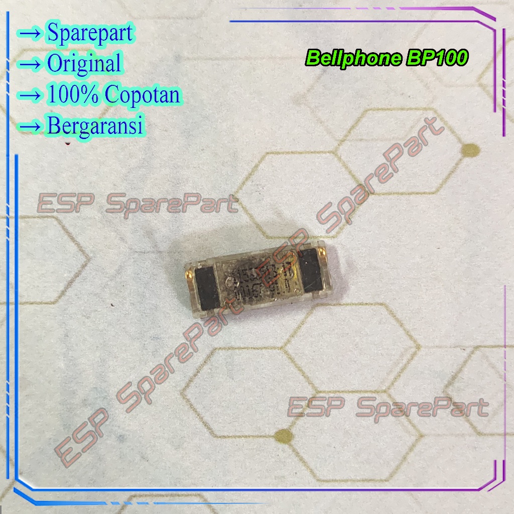 Earpiece Bellphone BP100 Speaker Telinga / Spiker Atas Copotan