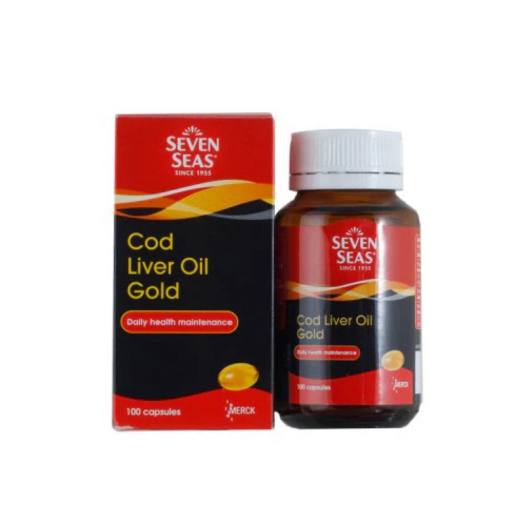 seven seas cod liver oil gold 100s