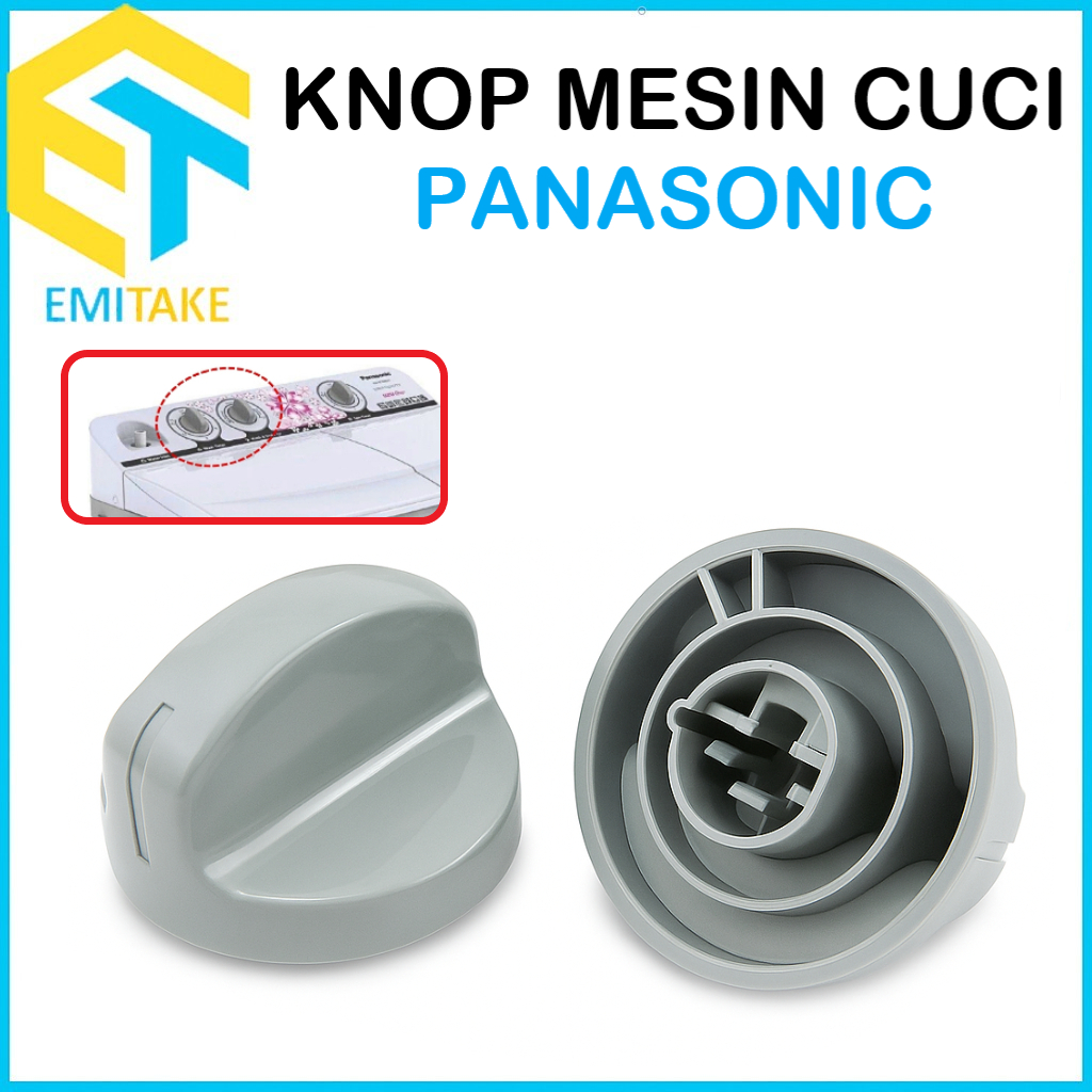 Knop Mesin Cuci Panasonic / Knob Putaran Mesin Cuci 2 Tabung
