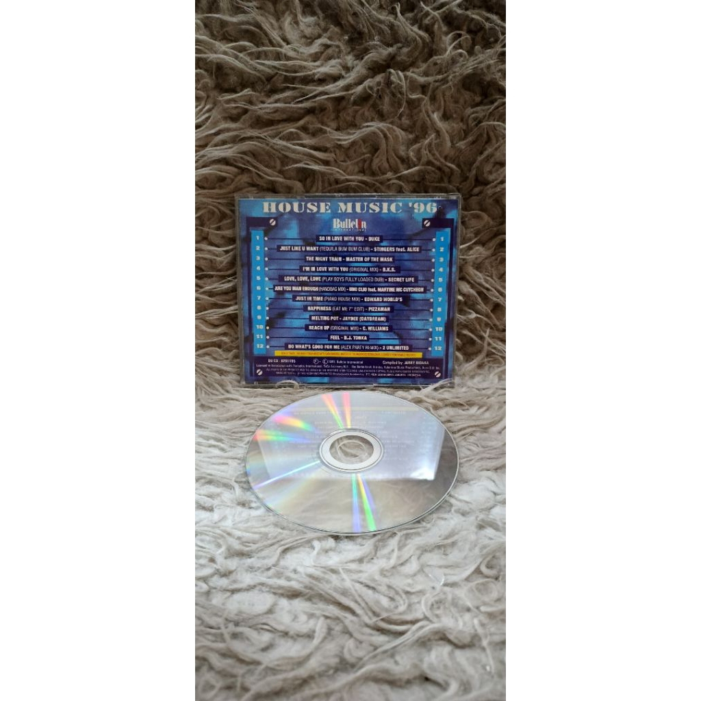 house music 96 kaset cd