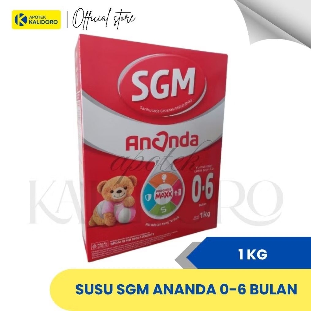 [TERMURAH] SGM ANANDA 0-6 & 6-12 BULAN 1000 GRAM EXP 2027 COD STAR INSTAN ~ APOTEK KALIDORO 1