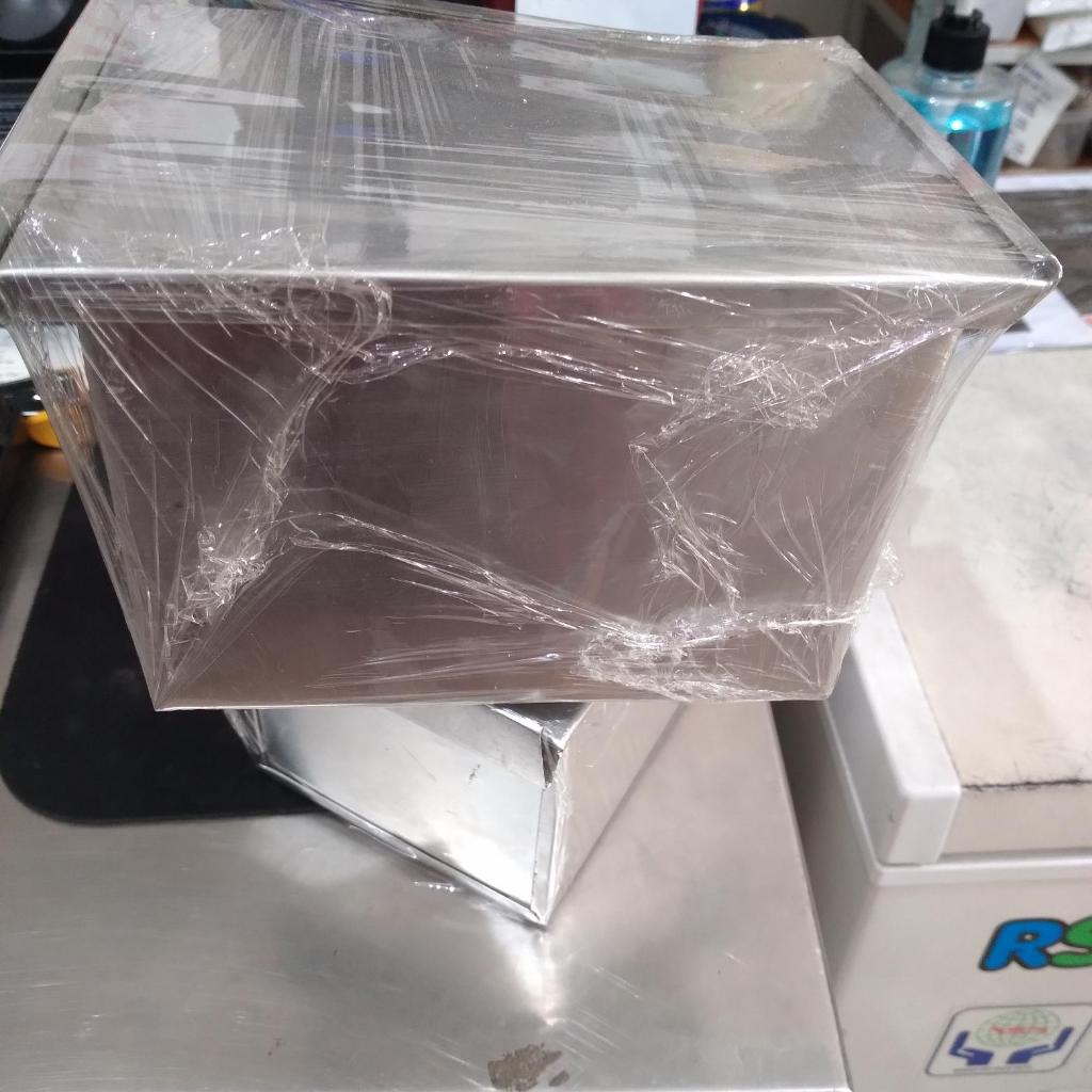 loyang roti tawar bahan alumunium 15x11x11