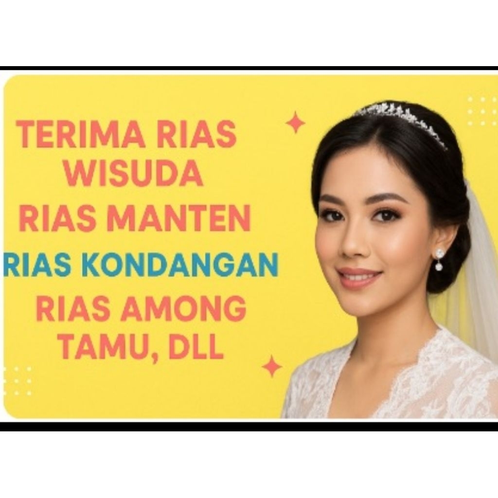 Rias wisuda, rias manten, dsb