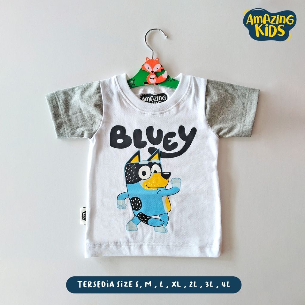Kaos Anak T-Shurt Bluey