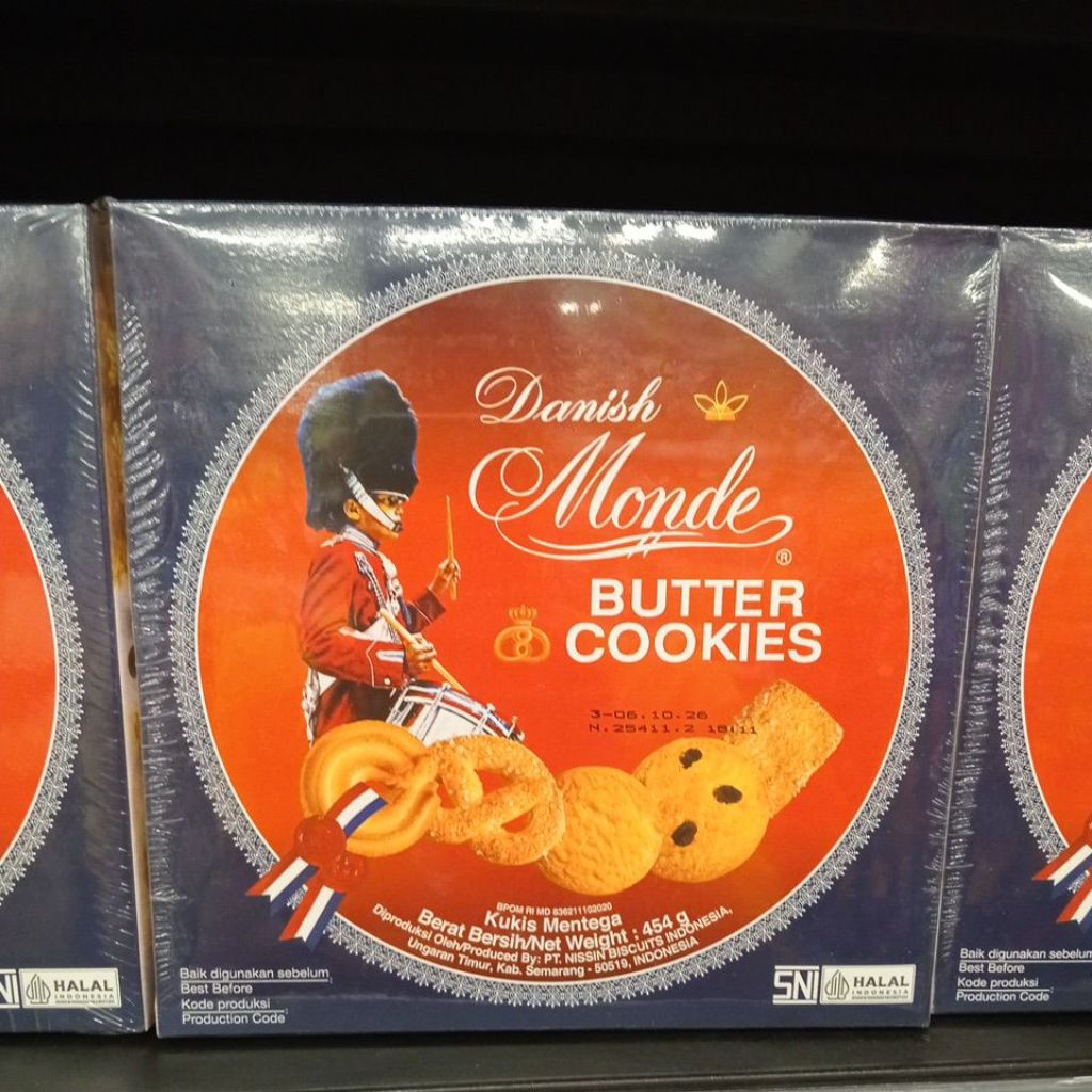 Monde Butter Cookies Danish 454g