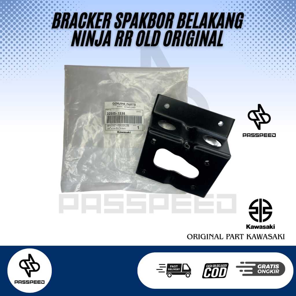 BRACKET DUDUKAN SPAKBOR BELAKANG NINJA RR OLD ORIGINAL 32065-1336