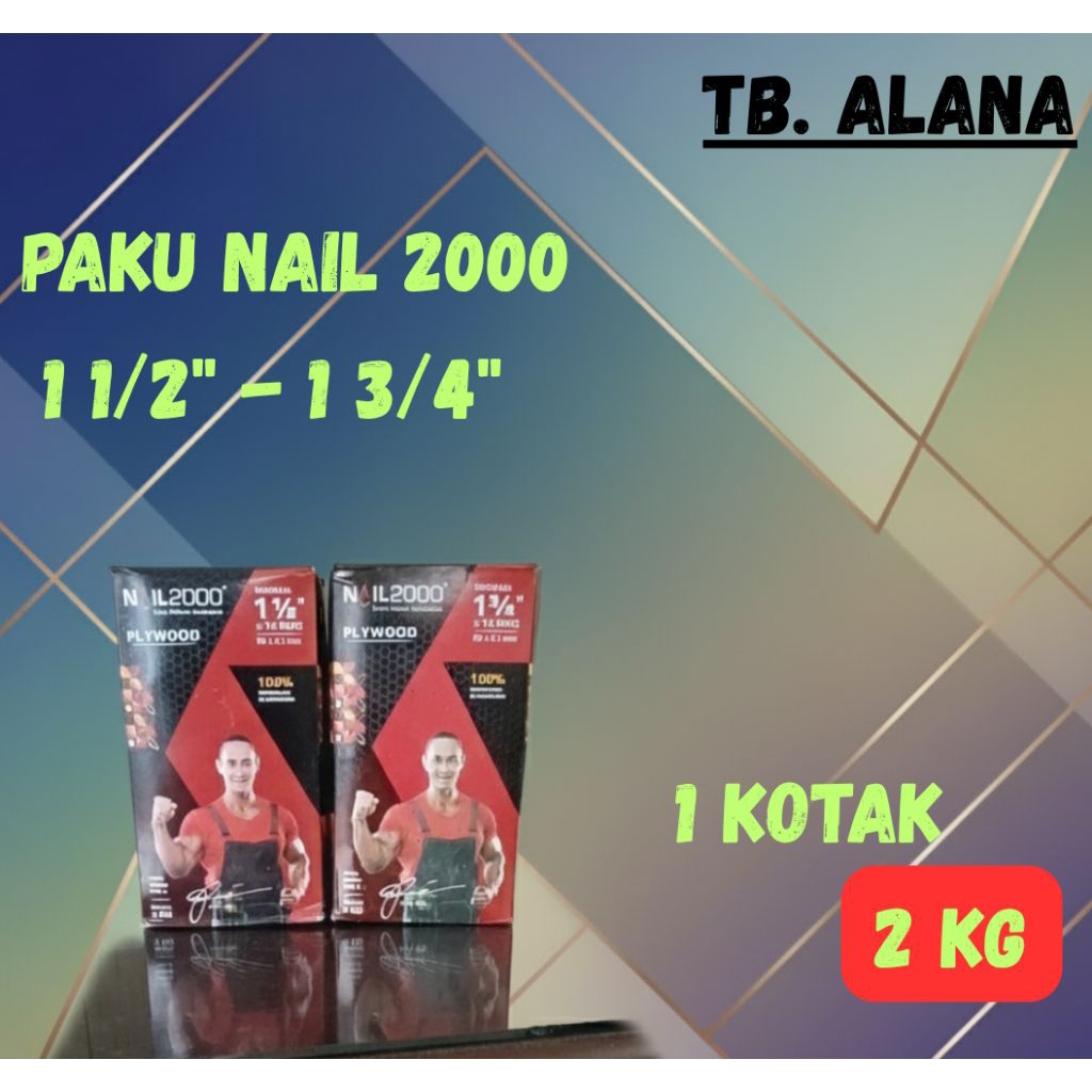 Paku Triplek / Plywood Merah Nail 2000.