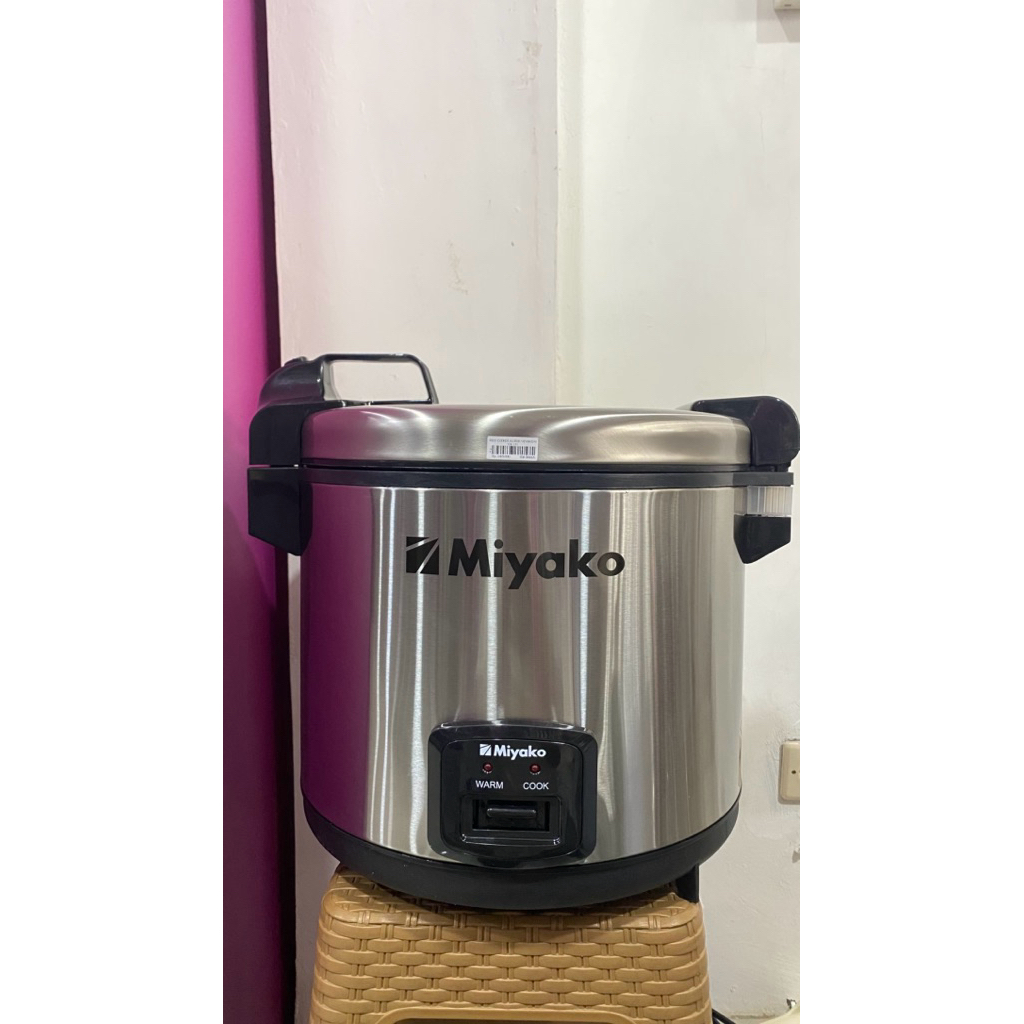 Rice Coocker Miyako Jumbo / Rice Cooker Stainless / Rice Cooker Miyako MCG 171 / Rice Cooker 16.7 Li