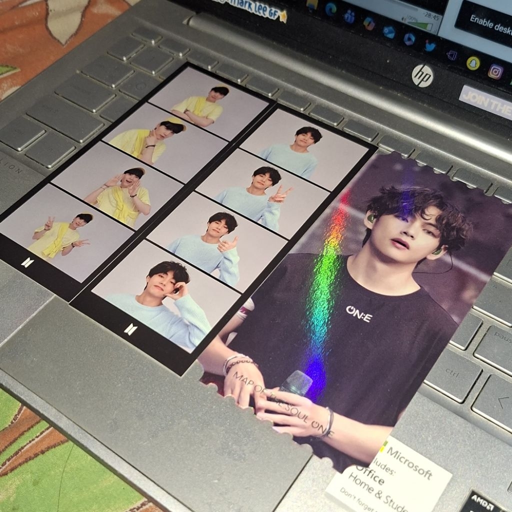 TAEHYUNG V MOTS ONE SUGA TAEHYUNG PHOTOSTRIP FESTA 2021 BTS
