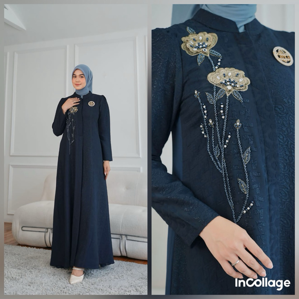 ZAIDA DRESS GAMIS PREMIUM BY LAYKA