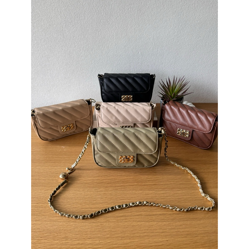 tas wanita “JASMIN” tas wanita selempang, tas sling bag wanita muat hp