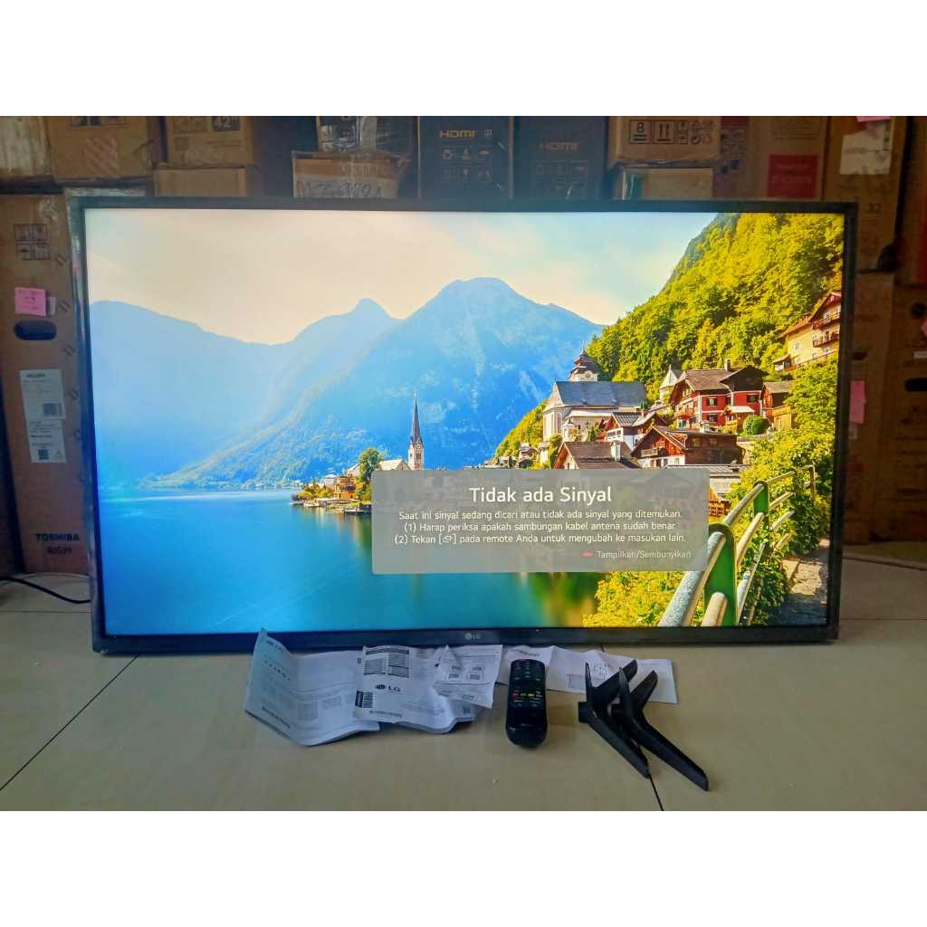 TV LED LG 43 Inch 4K UHD SMART TV Youtube Wifi Netflix Bluetooht HDMI  USB DVBT-T2 4443F